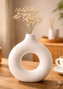 aesthetic ceramic vase for home decor under 1000